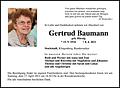 Gertrud Baumann