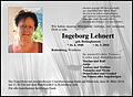 Ingeborg Lehnert