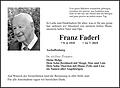 Franz Faderl