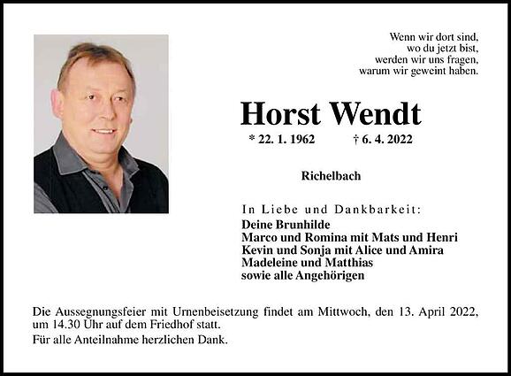 Horst Wendt