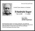Friedrich Seger