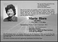 Maria Horn