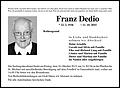 Franz Dedio