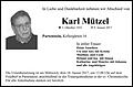 Karl Mützel