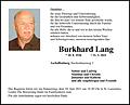 Burkhard Lang