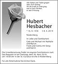 Hubert Hesbacher