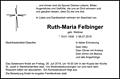 Ruth-Maria Felbinger