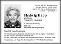 Hedwig Happ