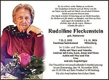 Rudolfine Fleckenstein