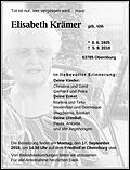 Elisabeth Krämer
