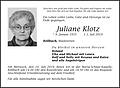Juliane Klotz