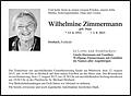 Wilhelmine Zimmermann