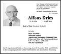 Alfons Dries