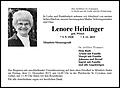 Lenore Heininger