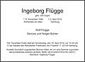 Ingeborg Flügge