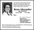 Irene Alexander