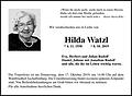 Hilda Watzl
