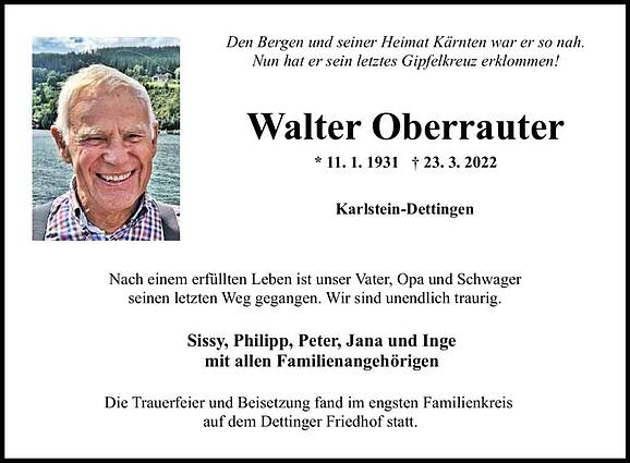 Walter Oberrauter