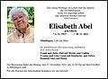 Elisabeth Abel