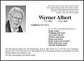 Werner Albert