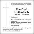 Manfred Breitenbach