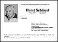 Horst Schinzel