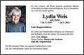Lydia Weis