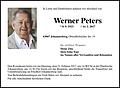 Werner Peters