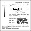 Elfriede Fried