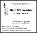 Hans Schumacher