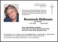 Rosemarie Hellmann