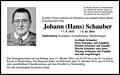 Johann (Hans) Schauber