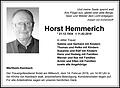 Horst Hemmerich