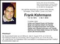 Frank Kohrmann