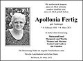 Apollonia Fertig