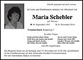 Maria Schebler