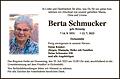Berta Schmucker