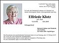 Elfriede Klotz