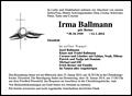Irma Ballmann
