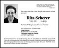 Rita Scherer