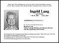 Ingrid Lang