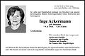 Inge Ackermann