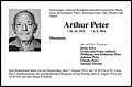 Arthur Peter