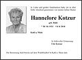 Hannelore Kotzur