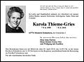 Karola Thieme-Gries