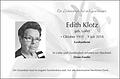 Edith Klotz