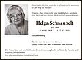 Helga Schnaubelt