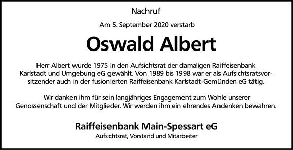 Oswald Albert