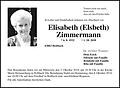 Elisabeth Zimmermann