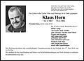 Klaus Horn